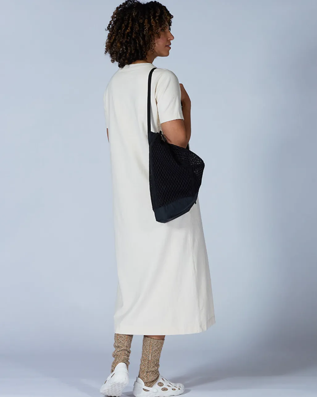 Double Face Mesh Shoulder Bag