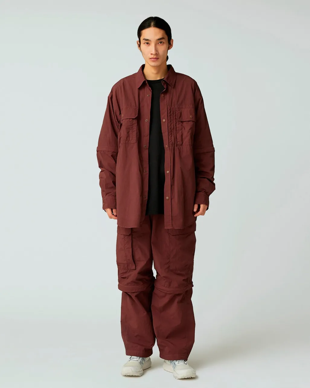 Garment Dyed Convertible Shirt