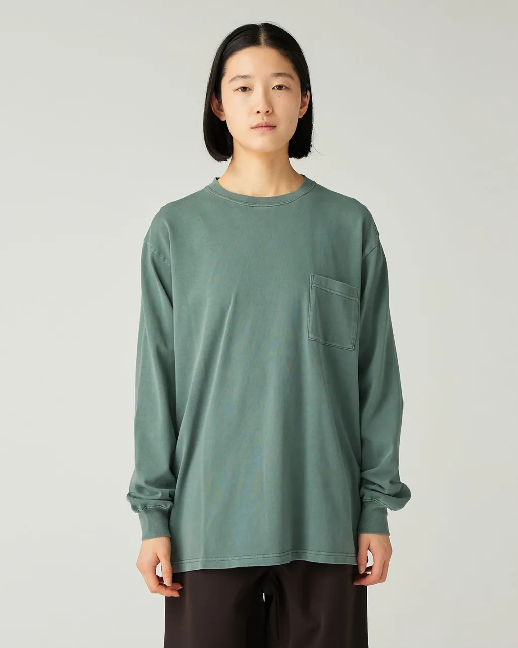 Garment Dyed L/S T-Shirt