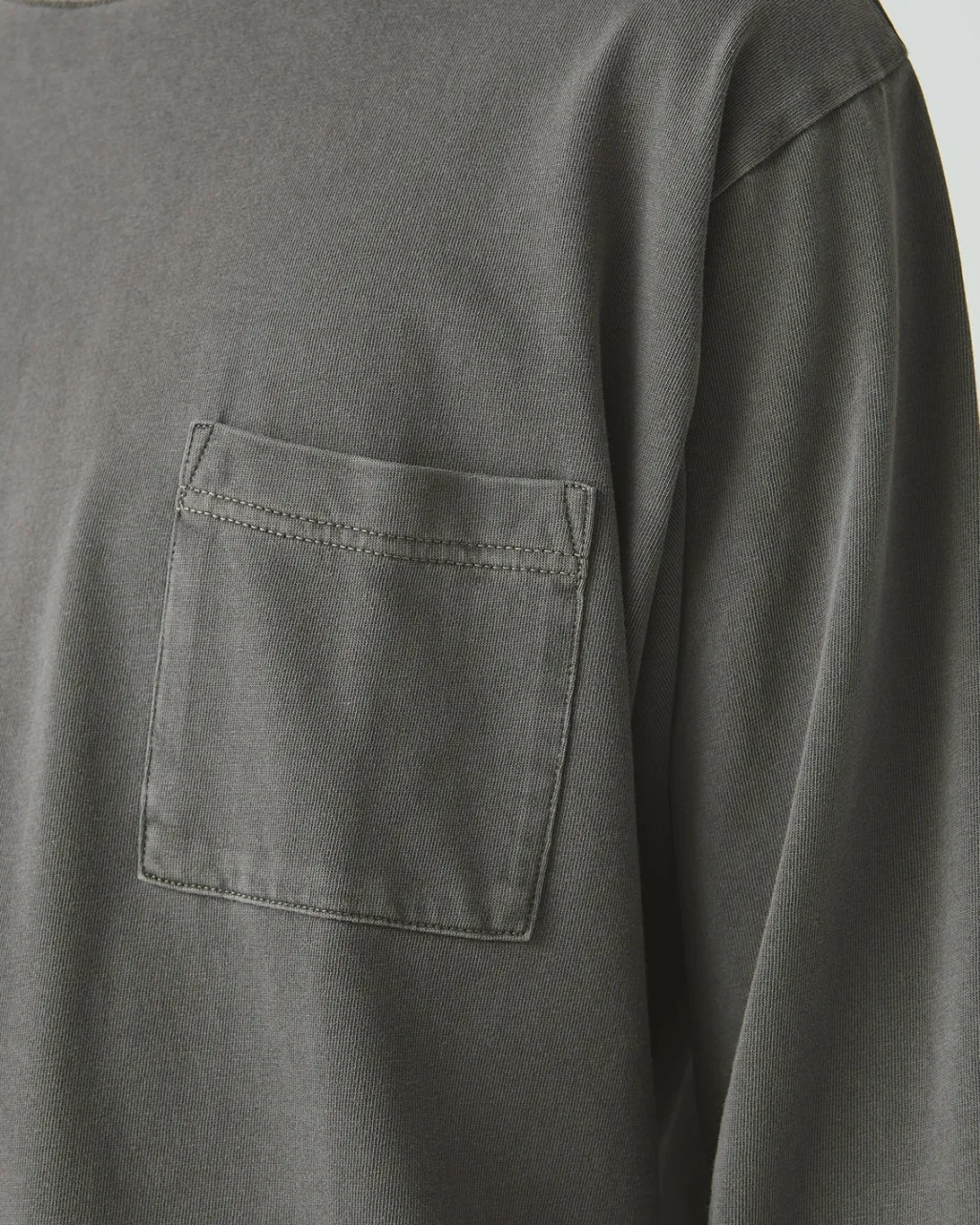 Garment Dyed L/S T-Shirt
