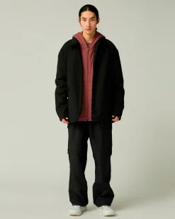 Hybrid Wool Coach Jacket