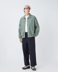 Light Dobby Cloth Harrington Jacket