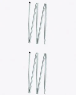 Light Tarp Pole 125cm 2pcs