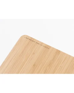 Long Bamboo Folding Shelf Light