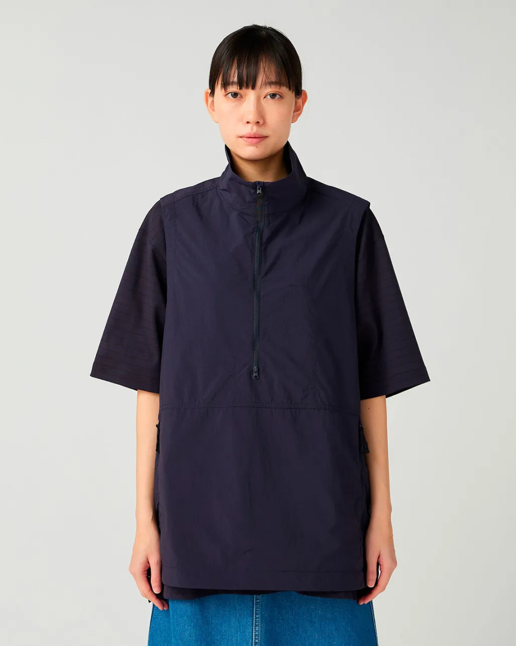 Nylon Tussah Utility Storage Vest