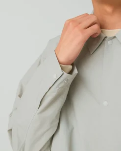 Nylon Tussah Utility Storage Shirt