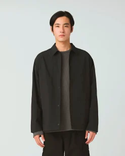 Nylon Tussah Utility Storage Shirt