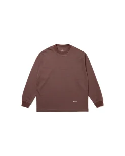 Organic Cotton Mercerized Border L/S T-Shirt