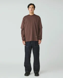 Organic Cotton Mercerized Border T-Shirt
