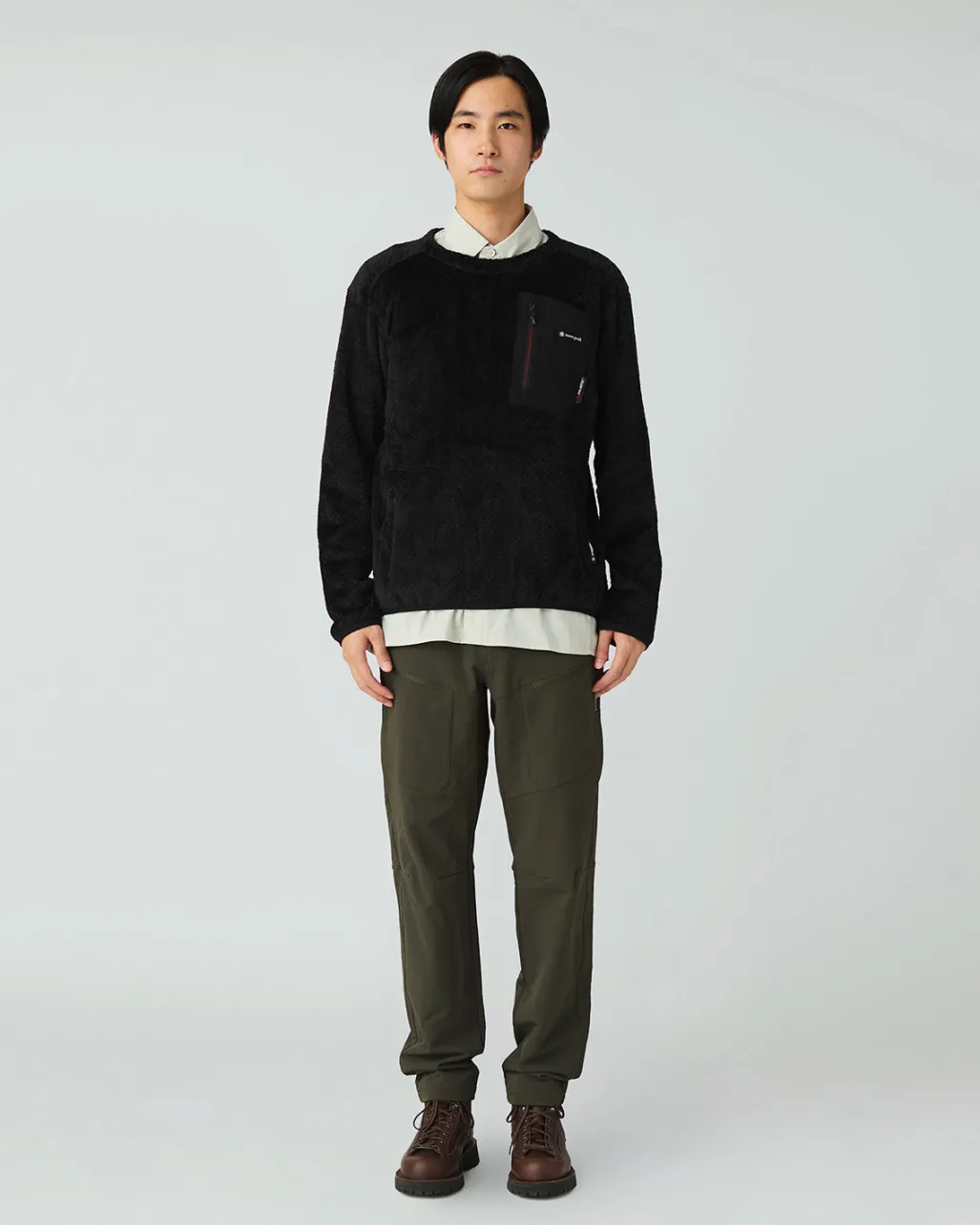 Polartec High Loft Fleece Crew Neck Sweater