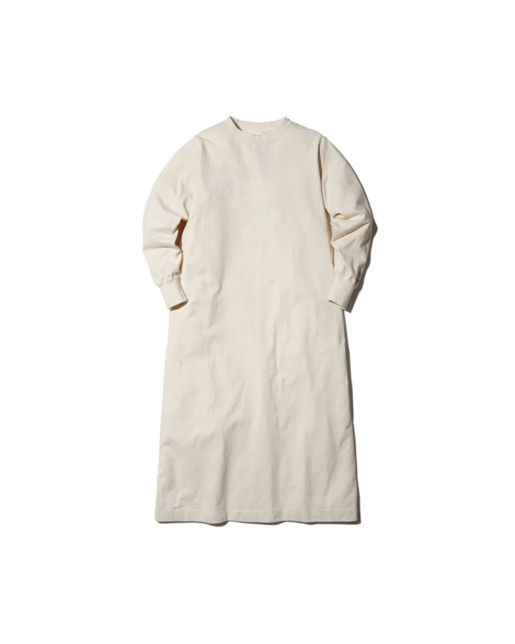 Recycled Cotton Long Sleeve Dress