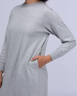 Recycled Cotton Long Sleeve Dress