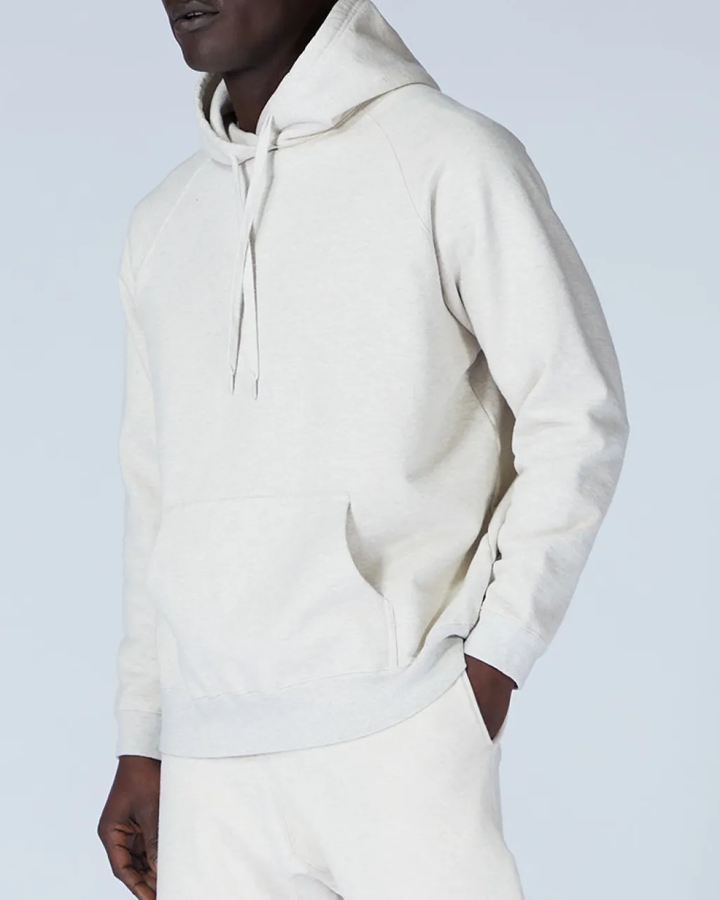 Recycled Cotton Pullover Hoodie