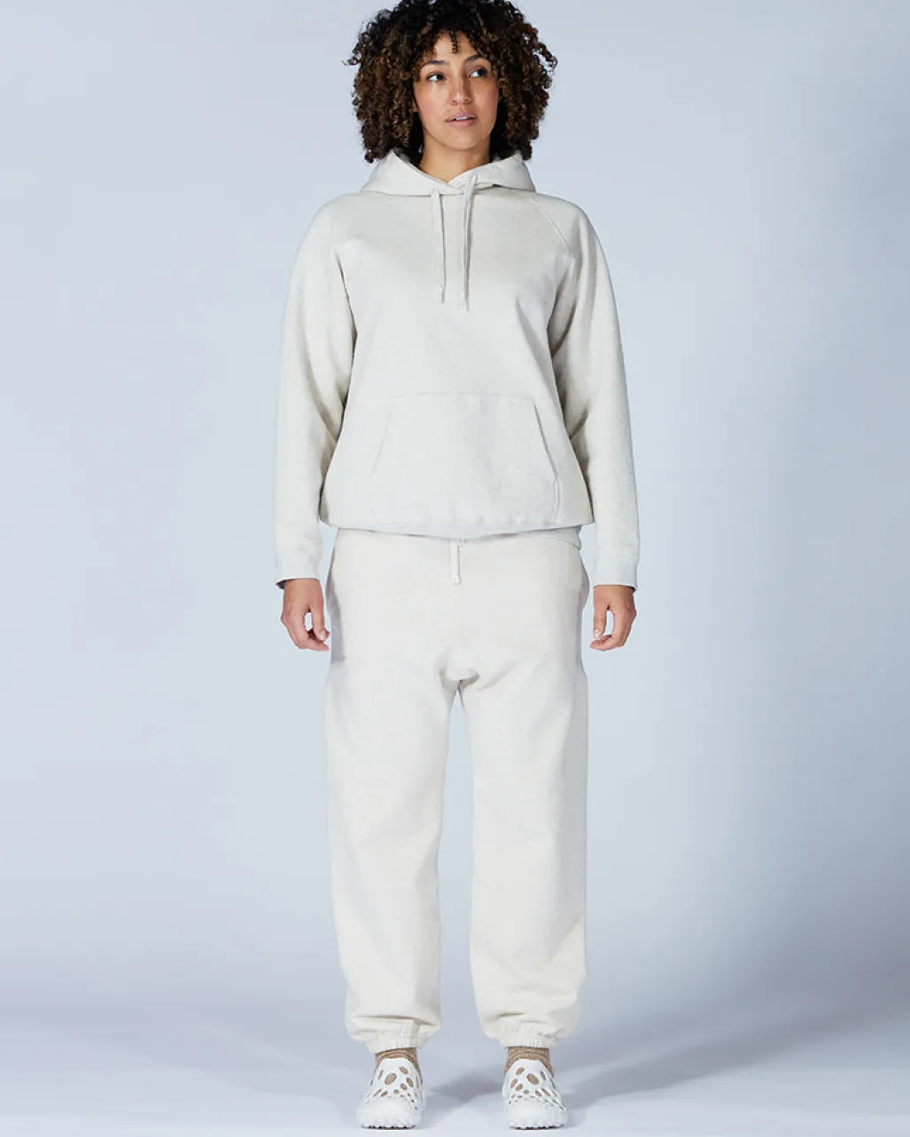 Recycled Cotton Pullover Hoodie