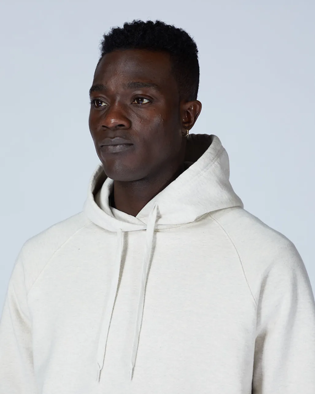 Recycled Cotton Pullover Hoodie