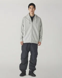 Recycled Cotton Zip-Up Hoodie
