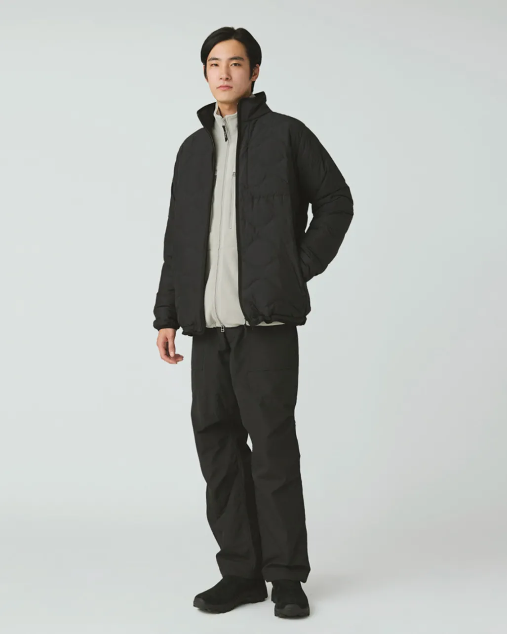 Seamless Quilted Down Jacket