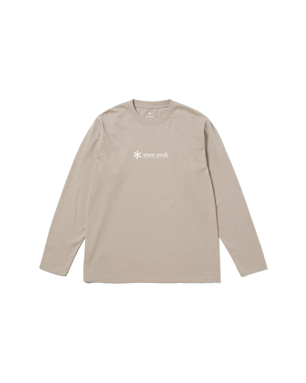 Soft Cotton Logo Long Sleeve T-Shirt