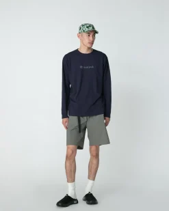 Soft Cotton Logo Long Sleeve T-Shirt