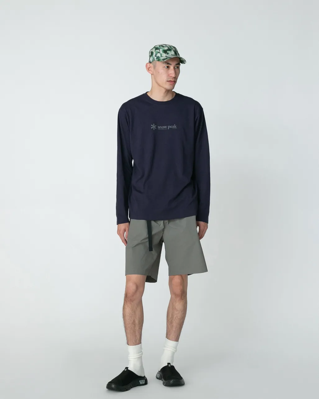 Soft Cotton Logo Long Sleeve T-Shirt