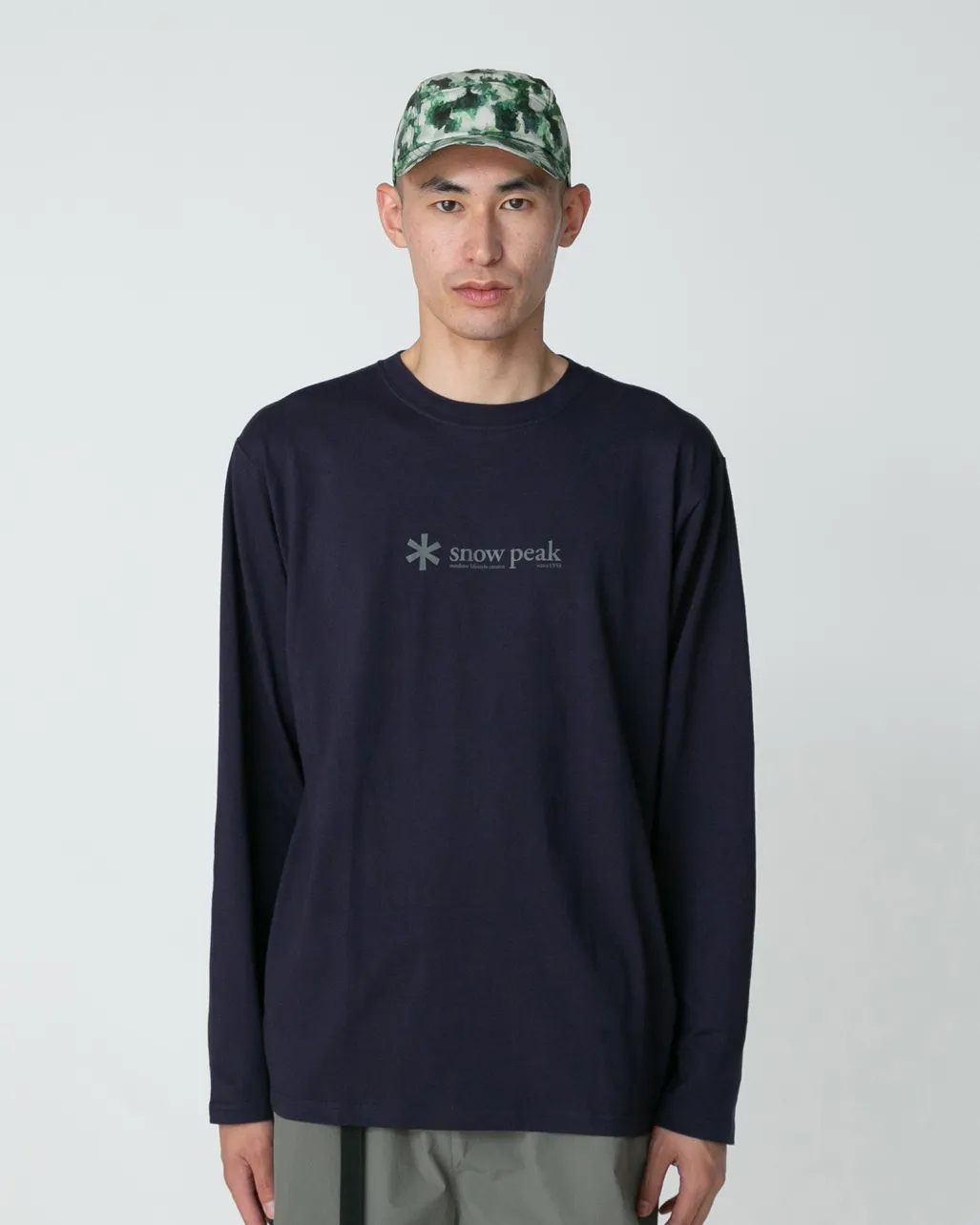 Soft Cotton Logo Long Sleeve T-Shirt