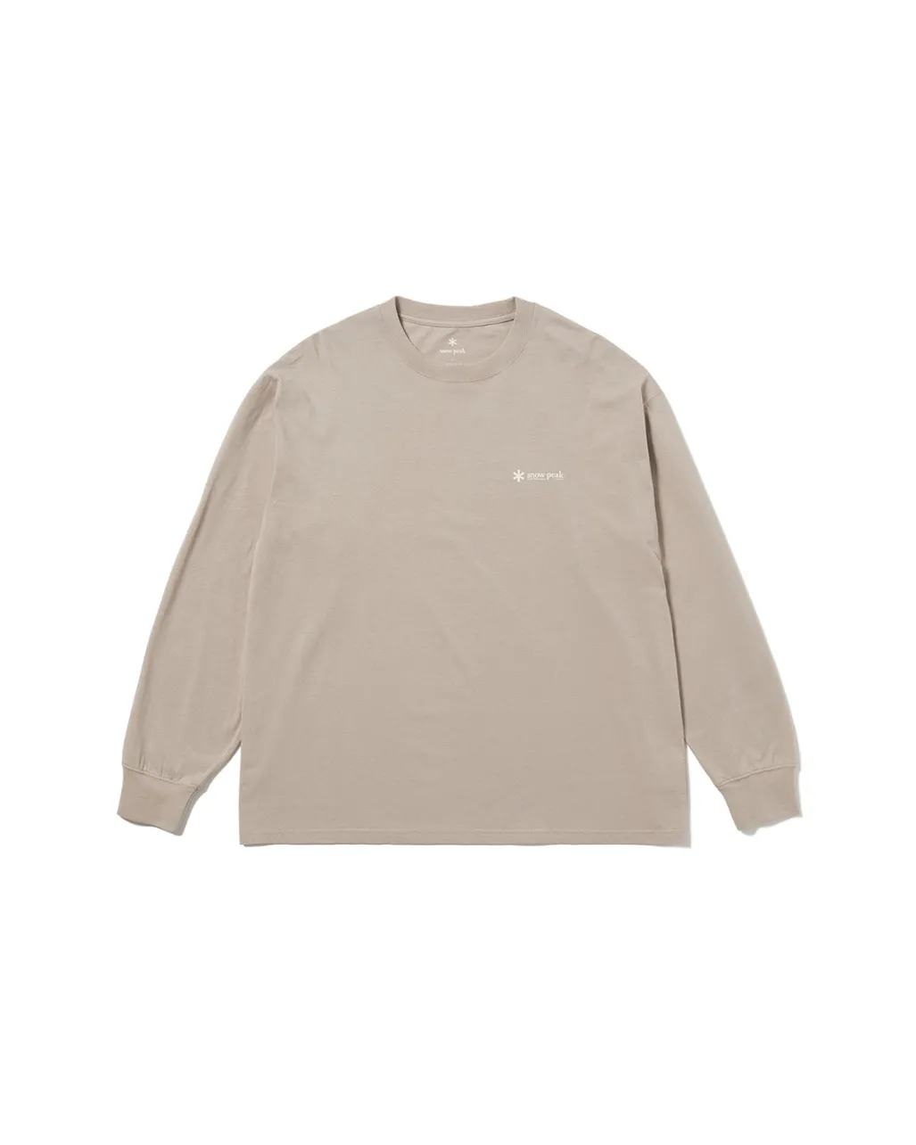 Soft Cotton Relaxed Logo L/S T-Shirt