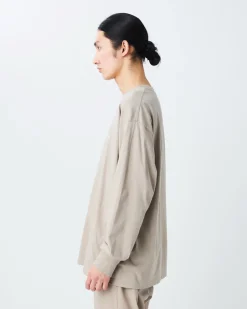 Soft Cotton Relaxed Logo L/S T-Shirt