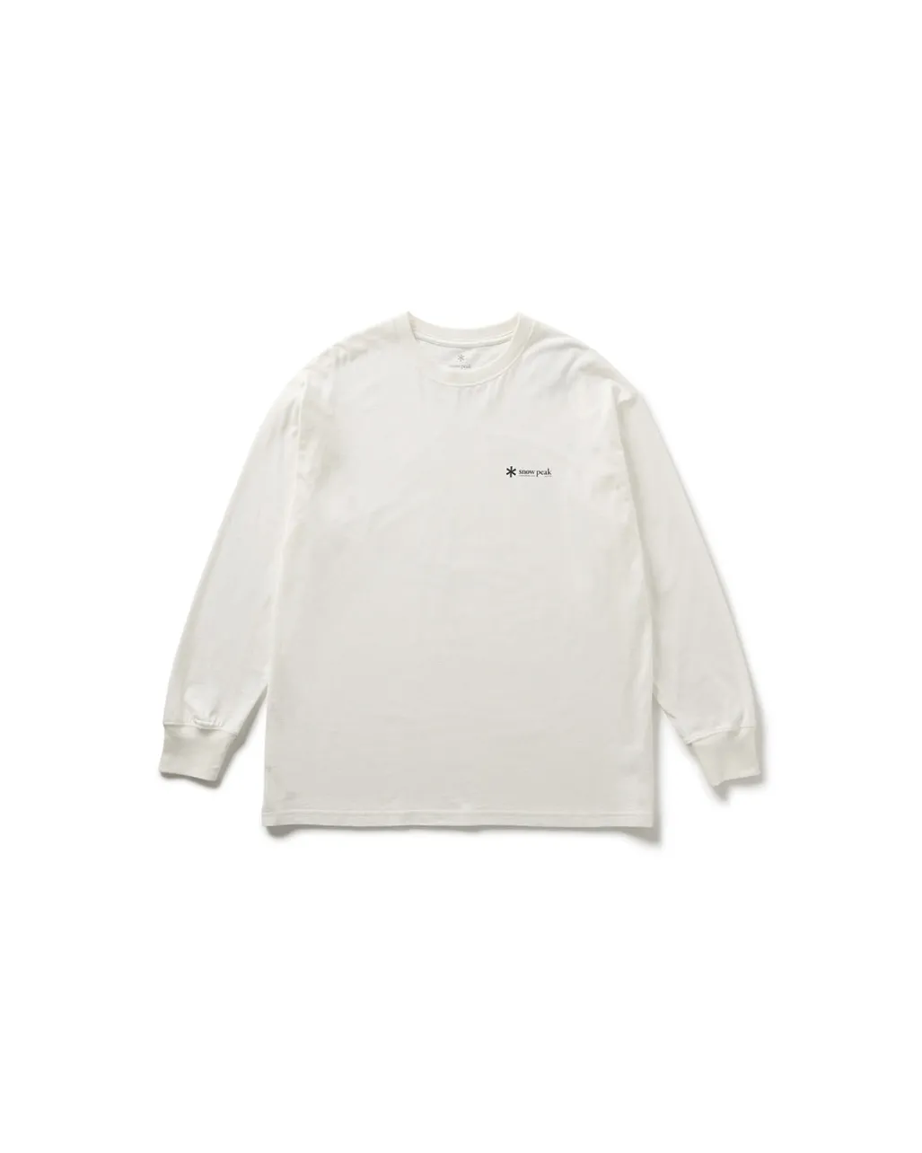 Soft Cotton Relaxed Logo L/S T-Shirt