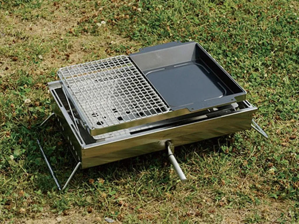 Stainless Half Grill Pro