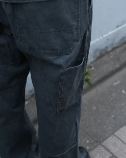 Sulfur Dyed Fade Painted Pants