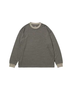 Summer Wool Stripe L/S T-Shirt