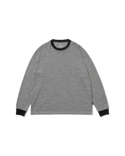 Summer Wool Stripe L/S T-Shirt
