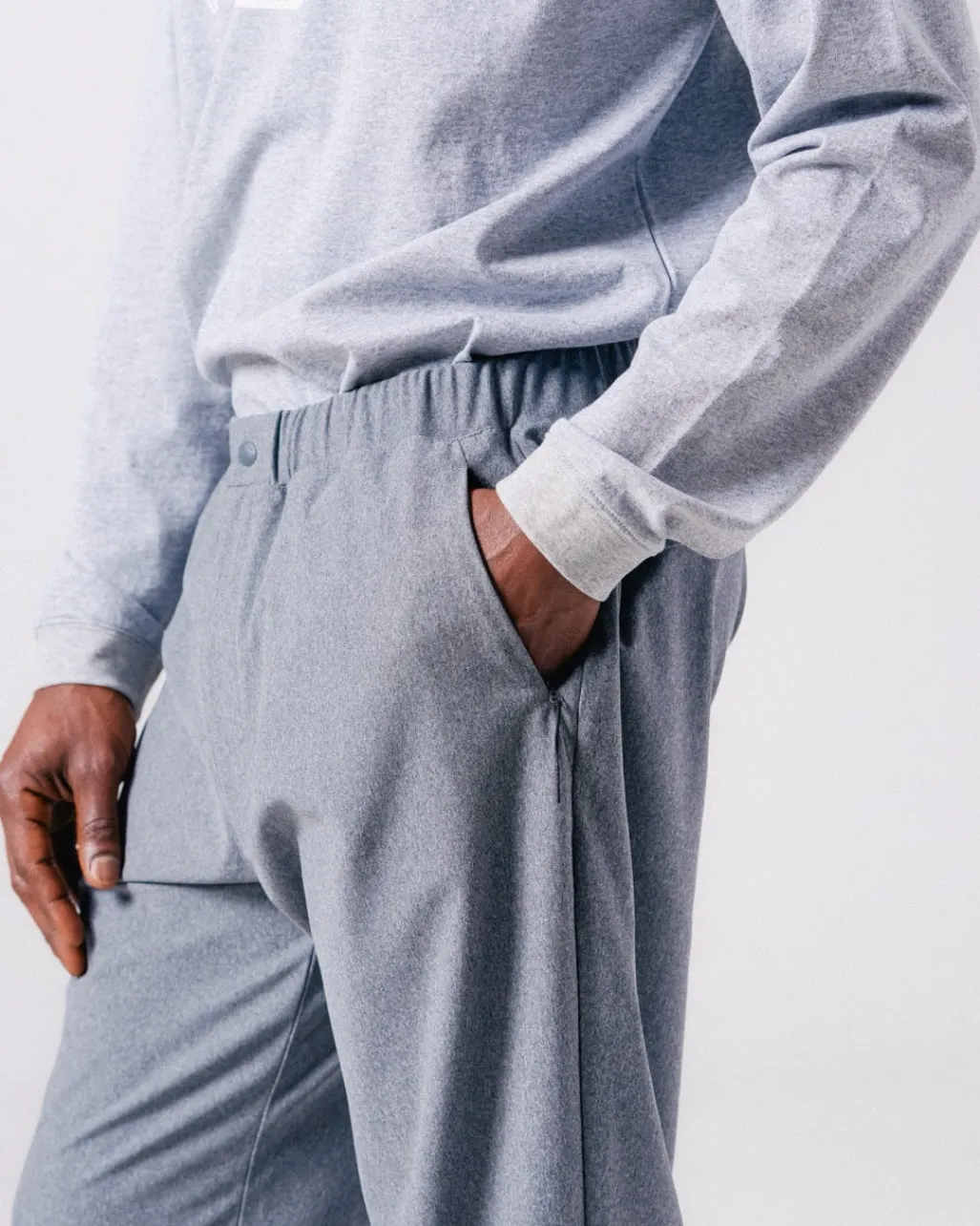 Tricot Straight Pants