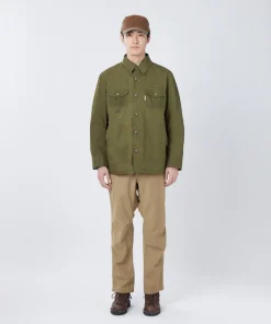Waxed Cotton Coverall Jacket