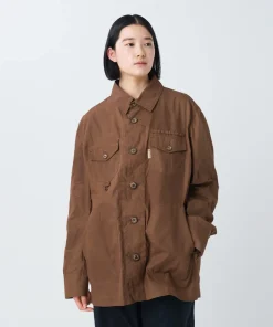 Waxed Cotton Coverall Jacket