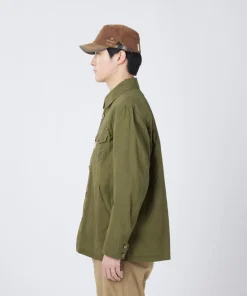 Waxed Cotton Coverall Jacket