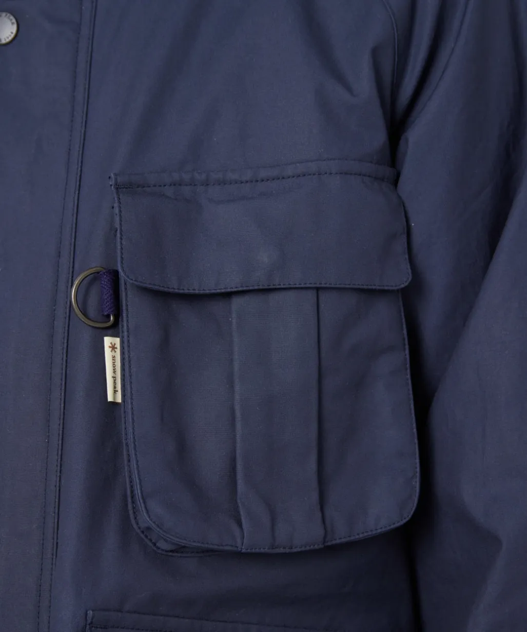 Waxed Cotton Hoodie
