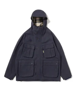 Waxed Cotton Hoodie