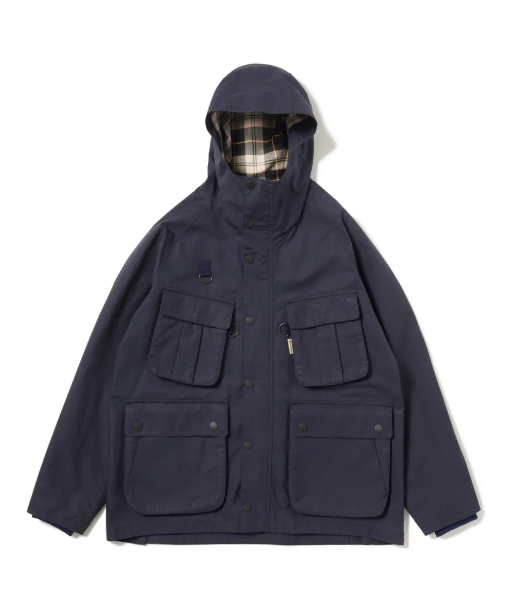 Waxed Cotton Hoodie