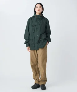 Waxed Windbreaker Jacket