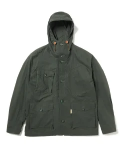 Waxed Windbreaker Jacket