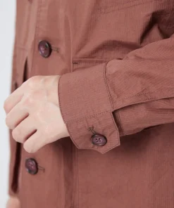 Waxed Windbreaker Jacket